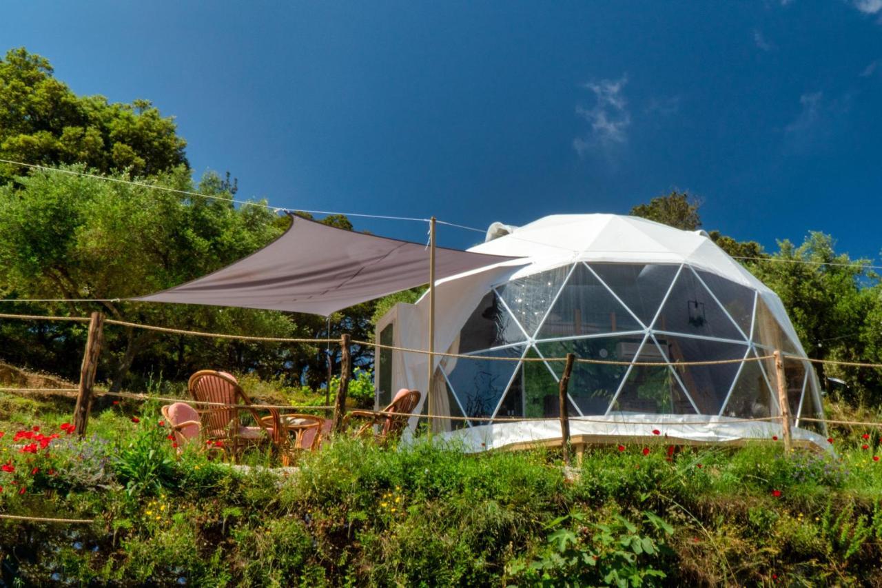 Luxury Dome Tents Ikaria Ap'Esso2 Raches  Exterior foto