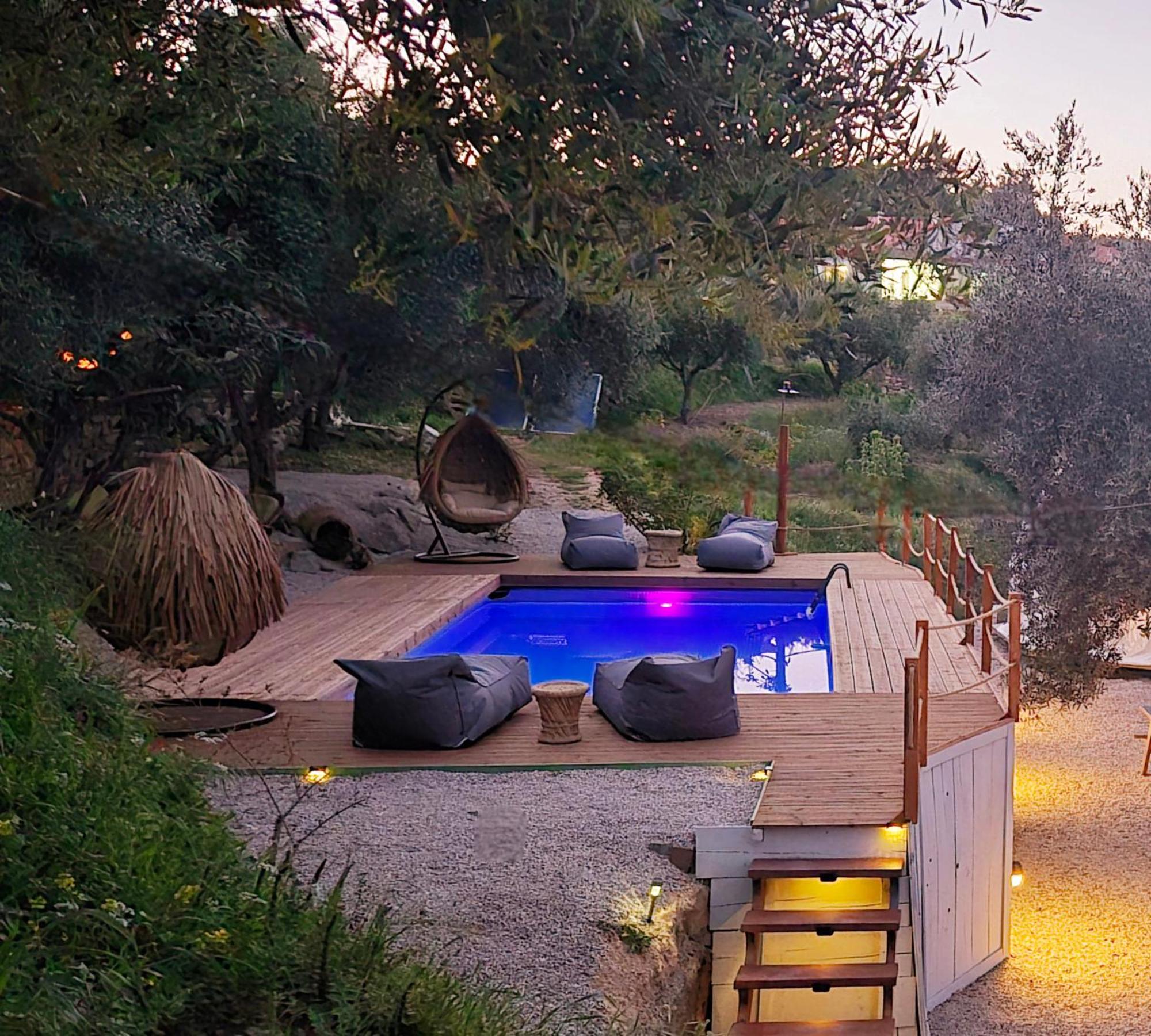Luxury Dome Tents Ikaria Ap'Esso2 Raches  Exterior foto